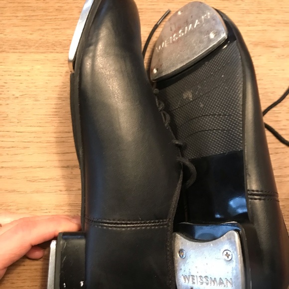 weissman lace up tap shoes, size 8A - Picture 3 of 5